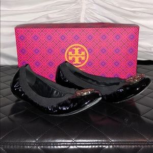 Tory Burch patten leather flats